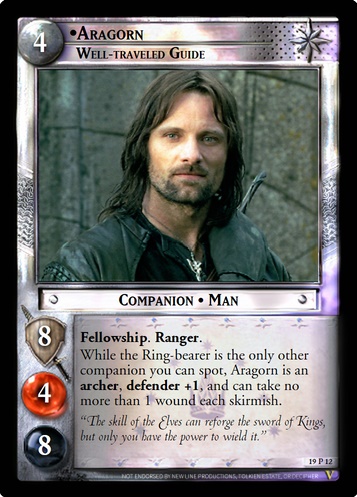 19P12 Aragorn, Well-traveled Guide (F)