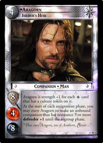 13RF7 Aragorn, Isildur's Heir (F)