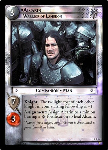 5R31 Alcarin, Warrior of Lamedon (F)