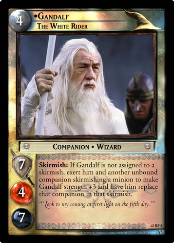 12RF3 Gandalf, The White Rider (F)