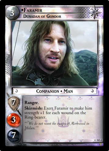 12RF4 Faramir, Dúnadan of Gondor (F)