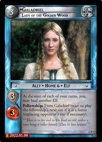 e3R17 Galadriel, Lady of the Golden Wood (F)