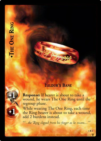 1R1 The One Ring, Isildur's Bane (F)