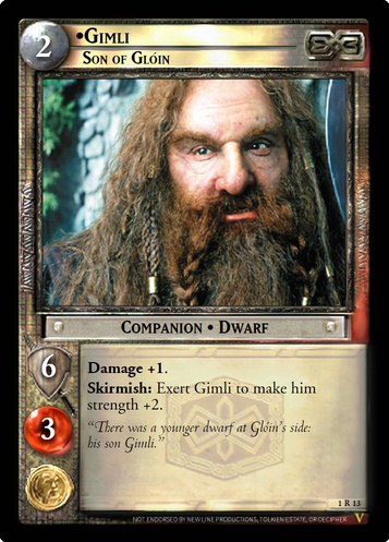 1R13 Gimli, Son of Glóin (F)