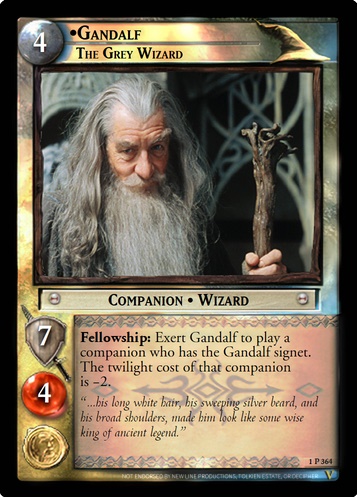 1P364 Gandalf, The Grey Wizard (F)