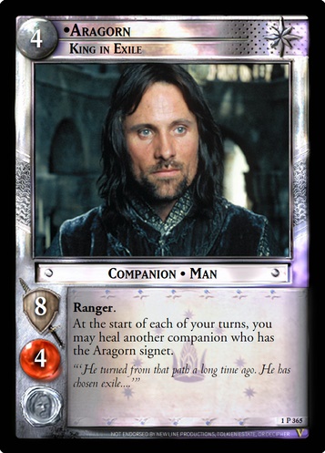 1P365 Aragorn, King in Exile (F)