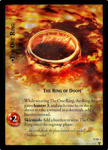 15RF1 The One Ring, The Ring of Doom (F)