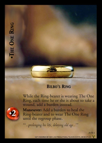 21R1 The One Ring, Bilbo's Ring (F)