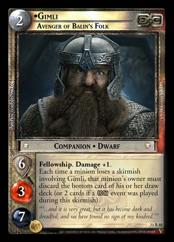 21R10 Gimli, Avenger of Balin's Folk (F)