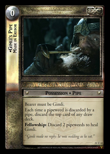 21U13 Gimli's Pipe, Made in Erebor (F)