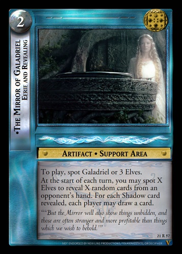 21R57 The Mirror of Galadriel, Eerie and Revealing (F)