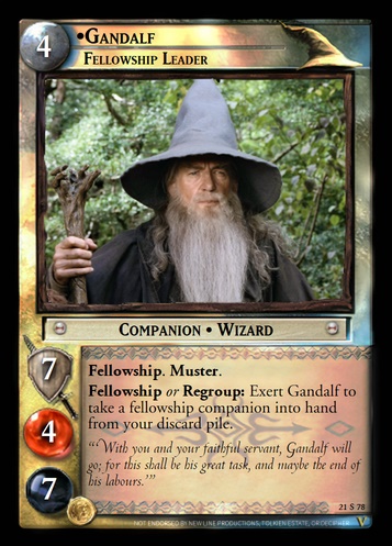 21S78 Gandalf, Fellowship Leader (F)