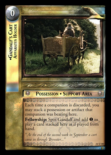 21U80 Gandalf's Cart, Apparatus Holder (F)