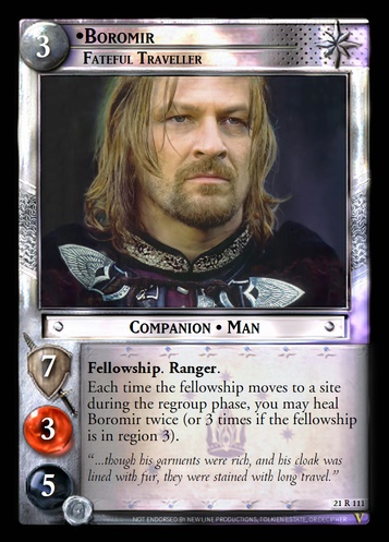 21R111 Boromir, Fateful Traveller (F)