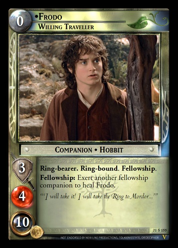 21S155 Frodo, Willing Traveller (F)