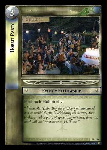 21U161 Hobbit Party (F)