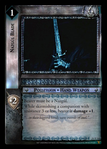 21U313 Nazgûl Blade (F)