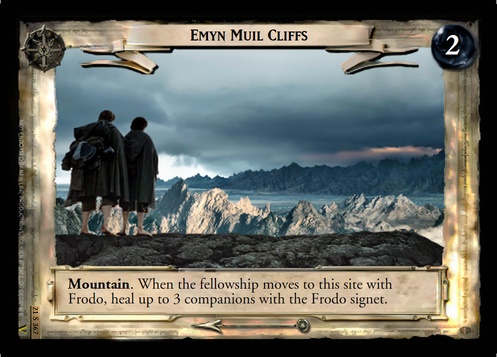 21S367 Emyn Muil Cliffs (F)