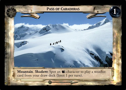 21S390 Pass of Caradhras (F)