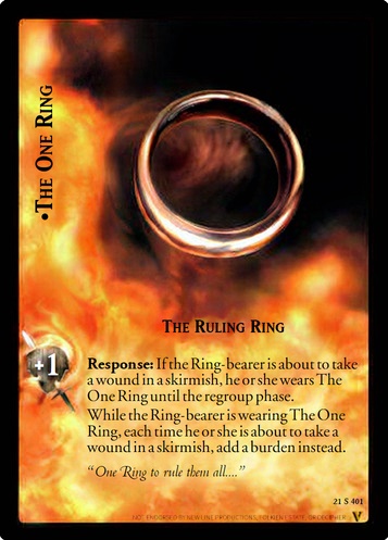 21S401 The One Ring, The Ruling Ring (F)