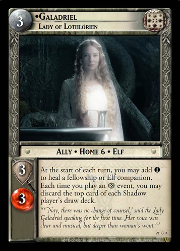 21O3 Galadriel, Lady of Lothlórien (F)