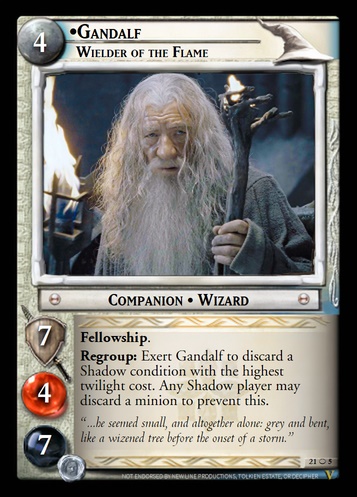 21O5 Gandalf, Wielder of the Flame (F)