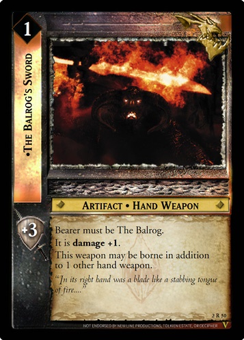 2R50 The Balrog's Sword (F)