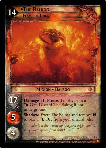 2R52 The Balrog, Flame of Udûn (F)