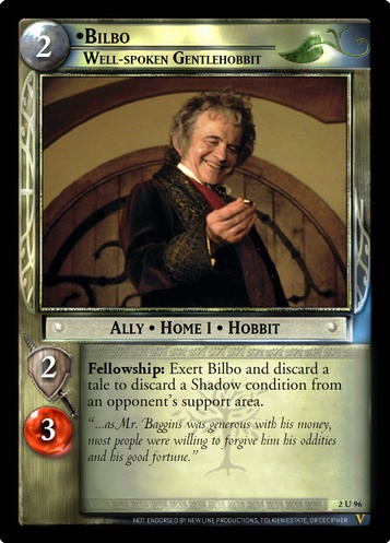 2U96 Bilbo, Well-spoken Gentlehobbit (F)