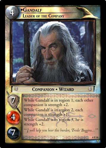 0P70 Gandalf, Leader of the Company (F)