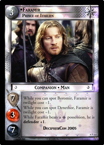 0P117 Faramir, Prince of Ithilien (F)