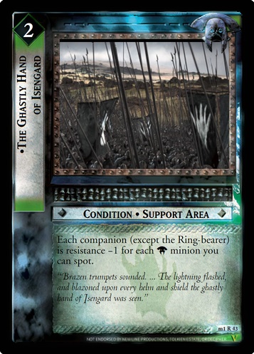 m1R43 The Ghastly Hand of Isengard (F)