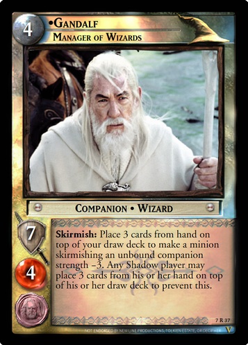 7R37 Gandalf, Manager of Wizards (F)