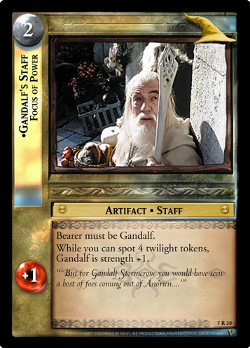 7R38 Gandalf's Staff, Focus of Power (F)