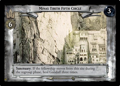 7U346 Minas Tirith Fifth Circle (F)