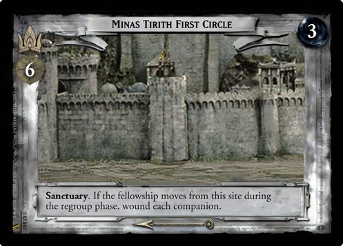 7U347 Minas Tirith First Circle (F)