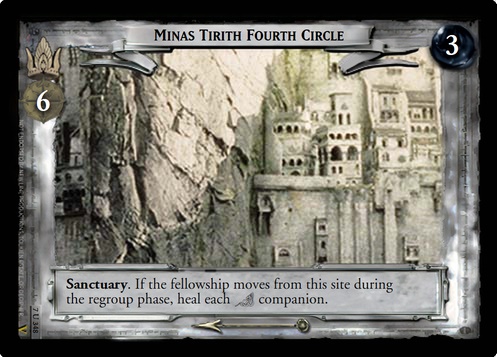 7U348 Minas Tirith Fourth Circle (F)