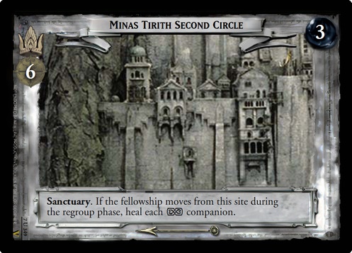 7U349 Minas Tirith Second Circle (F)