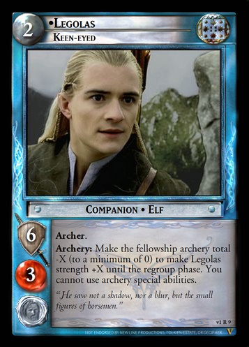 v1R9 Legolas, Keen-eyed (F)