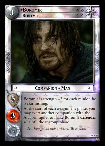 v1R20 Boromir, Redeemed (F)