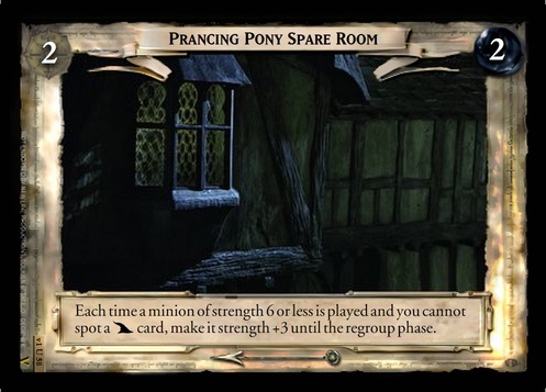 v1U58 Prancing Pony Spare Room (F)