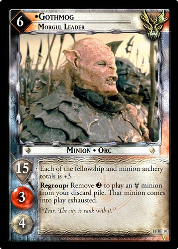 18RF10 Gothmog, Morgul Leader (F)