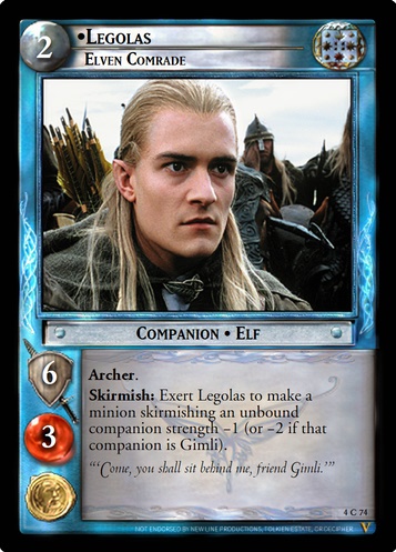 4C74 Legolas, Elven Comrade (F)