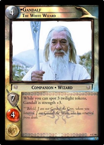 4C90 Gandalf, The White Wizard (F)