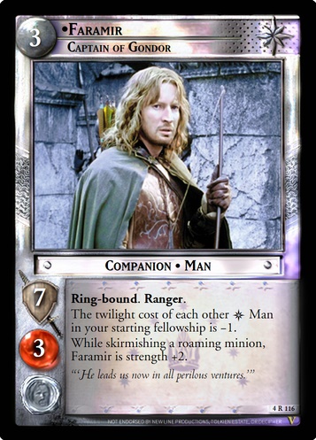 4R116 Faramir, Captain of Gondor (F)