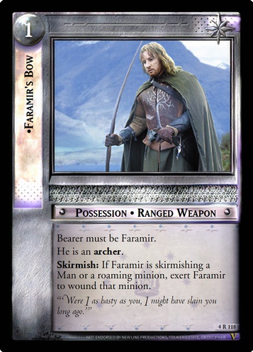 4R118 Faramir's Bow (F)