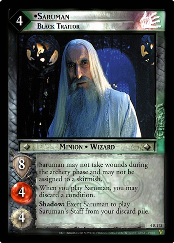 4R173 Saruman, Black Traitor (F)