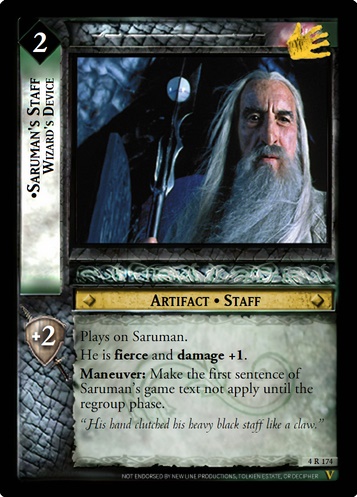 4R174 Saruman's Staff, Wizard's Device (F)