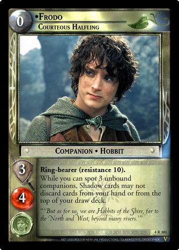4R301 Frodo, Courteous Halfling (F)