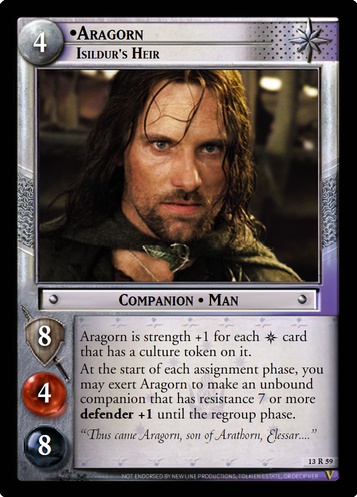 13R59 Aragorn, Isildur's Heir